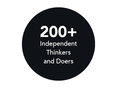 200+ Independent thinkers