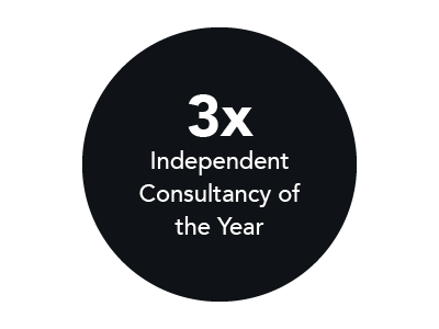 3x independent consultancy of the year