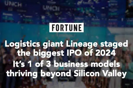 Lineage Logistics News Headline from the Fortune