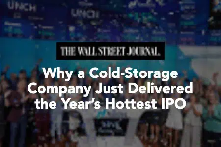 Lineage Logistics News Headline from the Wall Street Journal
