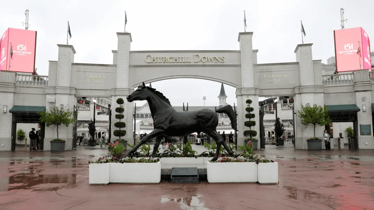 Churchill Downs Racetrack Entrance, Louisville, KY