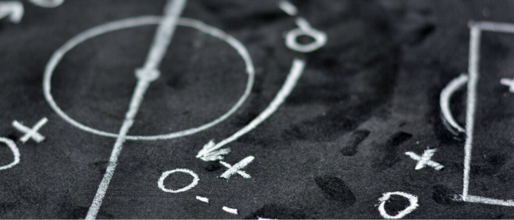 Stock image of a playbook