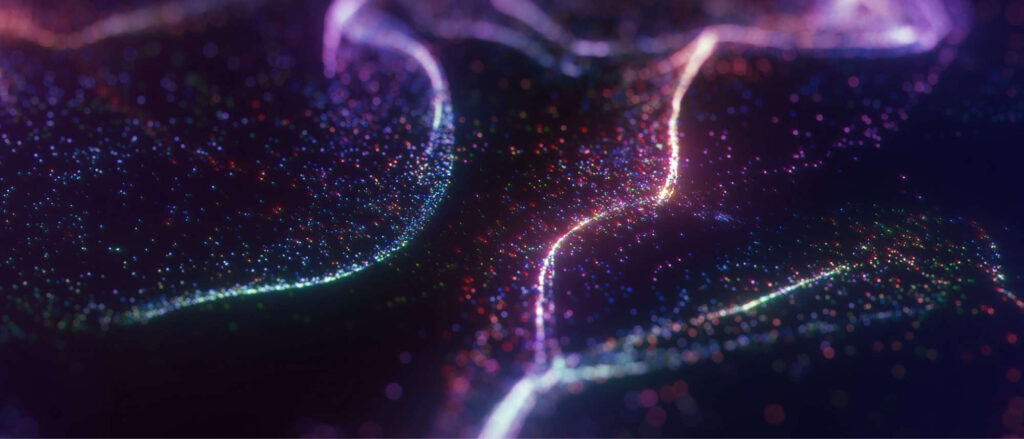 Stock photo of purple abstract artwork